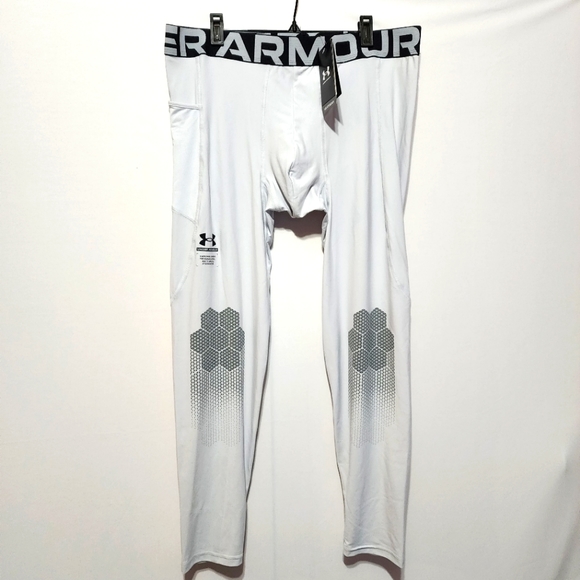 Under Armour Men's HeatGear ArmourPrint Leggings - Picture 4 of 17